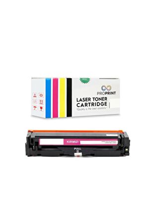 Proprint HP 203X CF543X Kırmızı Muadil Toner 2500 Sayfa M281fdw