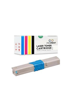Proprint Oki C332 46508735 Mavi Muadil Toner 3000 Sayfa MC363dn