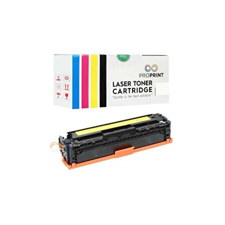 Proprint Canon LBP-631CW LBP-633CDW 5099C002 CRG-067 Çipsiz Sarı Muadil Toner 1250 Sayfa
