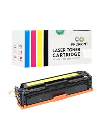 Proprint Canon LBP-631CW LBP-633CDW 5099C002 CRG-067 Çipsiz Sarı Muadil Toner 1250 Sayfa