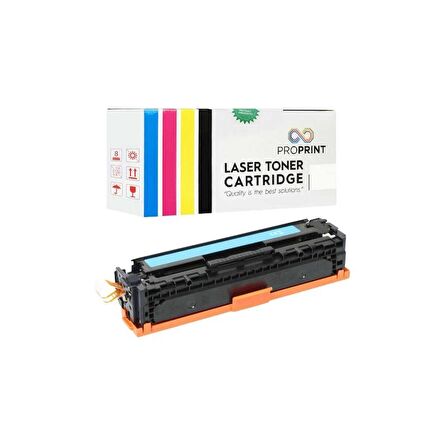 Proprint Canon LBP-631CW LBP-633CDW 5101C002 CRG-067 Çipsiz Mavi Muadil Toner 1250 Sayfa