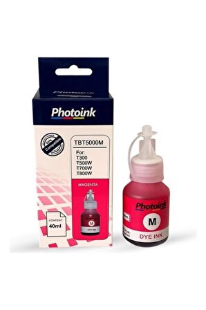 Proprint Brother Photoİnk T300 T500 Serisi MFC-T925DW MFC-T4500DW HL-4000DW HL-4500DW Kırmızı Muadil Mürekkep 5000 Sayfa