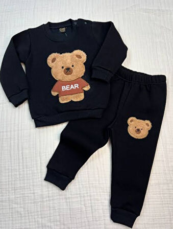 Teddy Bear Baskılı Erkek Çocuk Takımı