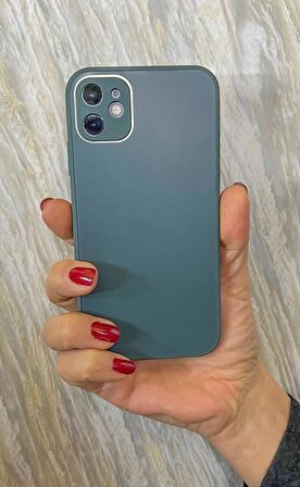 İphone 13 Pro Max Mat Cam Elektro Kamera Korumalı Kılıf