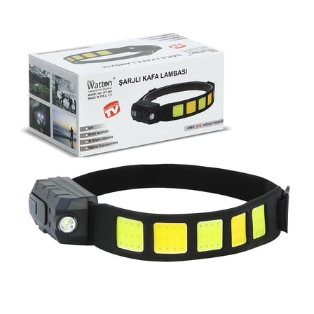 Sensörlü Cob Xpg Led Kafa Lambası
