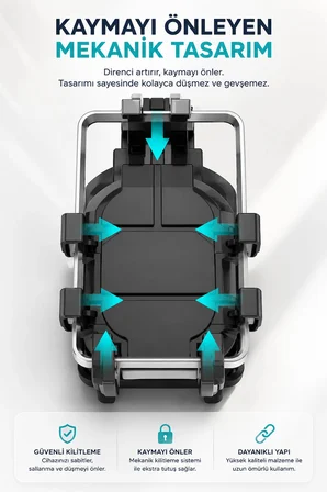 Motosiklet Titreşim Önleyici Motosiklet Telefon Tutucu Gidon Bağlantılı Motosiklet Scooter Bisiklet