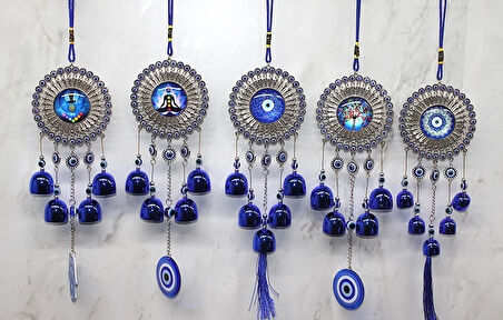 Metal Nazar Boncuğu Çan Alk3491