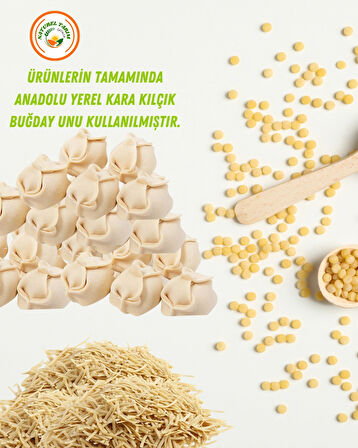 NATUREL FIRINLANMIŞ VEGAN MANTI 500 GR X 2 ADET