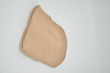 Mottomia Açık Kahve Renk Unisex Erkek/Kadın Kışlık Bere