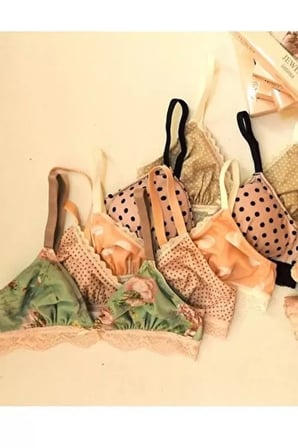 Balensiz Cepli Bralet Puantiye Sütyen Ped Takılabilir Toparlayıcı Nefes Alan Hafif Doğal Görünüm Ayarlanabilir Askılı Günlük Konfor Kadın Sütyen -MİRAYLİFE