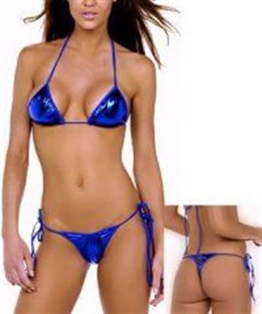 B Parlak Bikini Takım