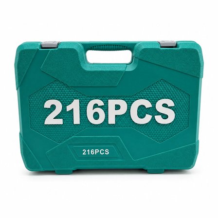 216PCS LOKMA SETİ LOKMA - SOKET - BİTS ADAPTÖR - 3AD.CIRCIR KOLU PLASTİK ÇANTALI (4887)