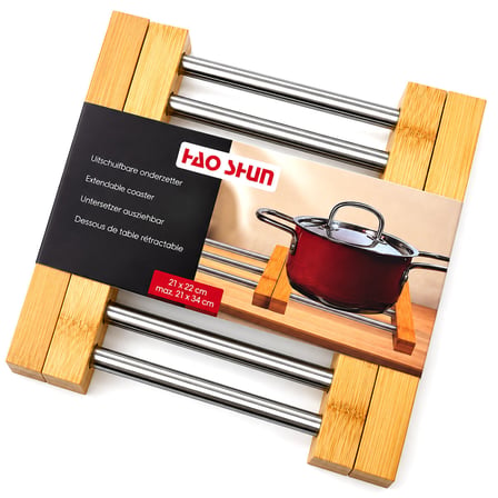 AYARLANABİLİR METAL NİHALE BAMBU AYAK 21X22---21X34CM (4887)