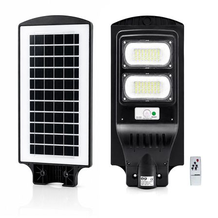 200W - 6500K SOLAR - GÜNEŞ ENERJİLİ SOKAK LAMBASI - ARMATÜR SENSÖRLÜ BAHÇE-BALKON-SOKAK ARS-348965 (4887)
