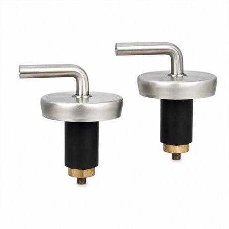 2PCS ÜSTTEN SIKMALI METAL KLOZET KAPAK MENTEŞESİ VİDASI (4887)