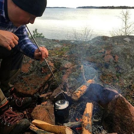 Teleskopik Ateş Başlatıcı Outdoor Üfleme Borusu 63 Cm (4887)