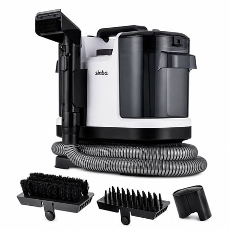 KOLTUK HALI YIKAMA MAKİNE 500W GÜÇ XL SU HAZNESİ 1.5MT HORTUM SCC-7605 (4887)