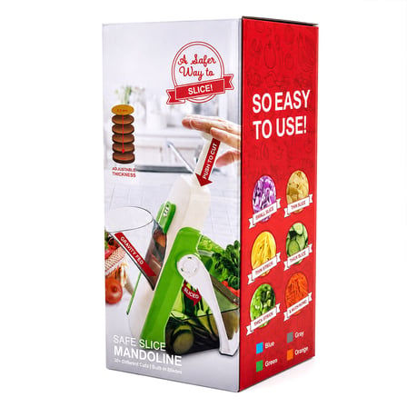 MANDOLİN ÇOK FONKSİYONLU SEBZE DİLİMLEYİCİ - KESİCİ - DOĞRAYICI DP-819 (4887)