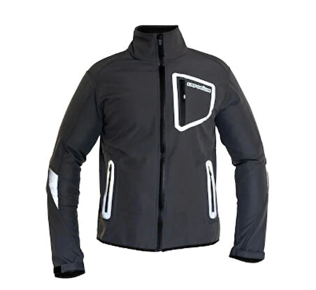 Motofit-Emporium Gt Softshell Motorcu Montu Gri (DAR KESİM)