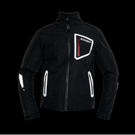 Motofit-Emporium Gt Softshell Motorcu Montu Siyah (DAR KESİM)