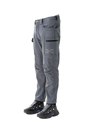 Motofit-Emporium Comfort Softshell Polarlı Motorcu Pantolonu (GRİ)