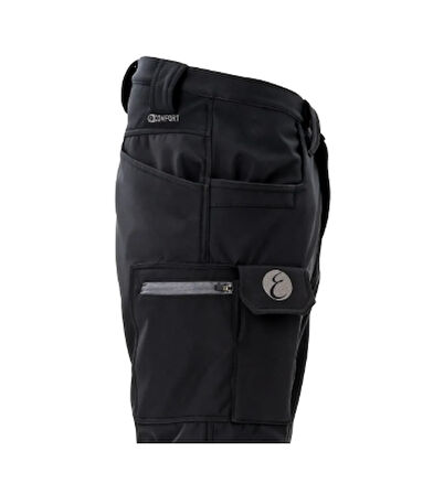 Motofit-Emporium Comfort Softshell Polarlı Motorcu Pantolonu
