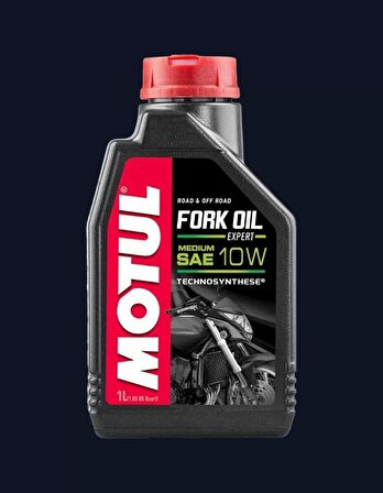 Motul Fork Oil Expert 10W Medium Motosiklet Amortisör Yağı 1 Litre