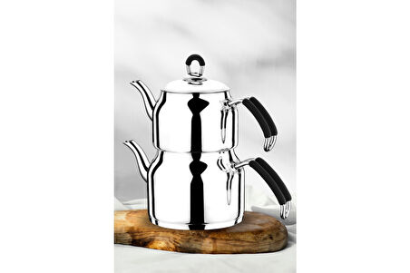 Arian Kırmızı Çaydanlık Takımı