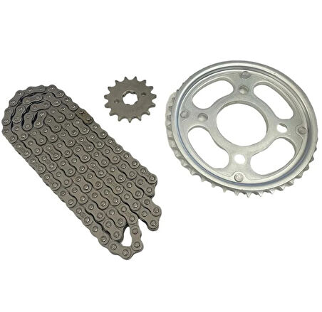 Honda CB 125 E Ön Arka Zincir Dişli Set