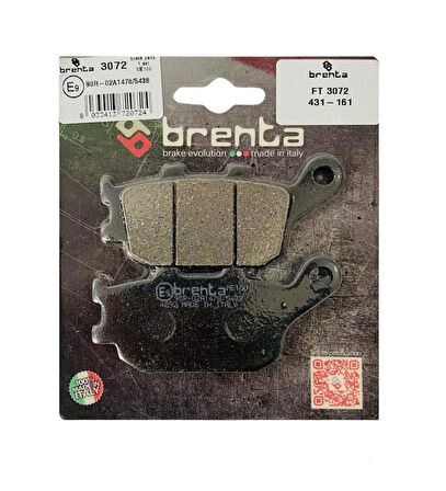 Brenta (made in italy) Ft 3072 Organik Fren Balata