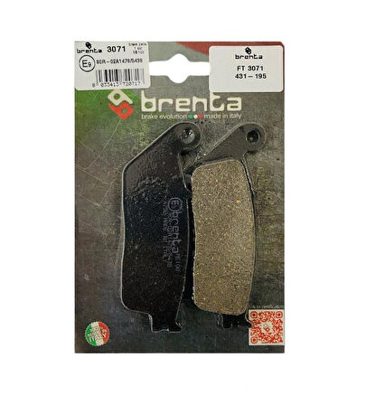 Suzukı Gw 250 Inazuma Ön Fren Balata  Brenta (made in italy)