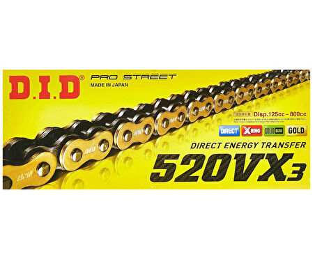 Hero X-Pulse 200 Did VX3 Xringli Zincir Gold