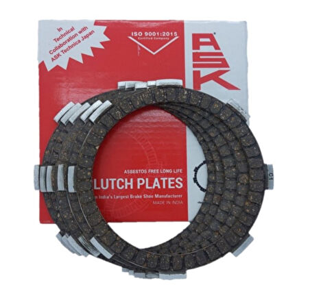 Debriyaj Balata Ask Ybr 125 - Cbf 150 -Drift L 125 -Emisol 150-Mh Drift -Vulture 125-CB 125 E-Cg 125