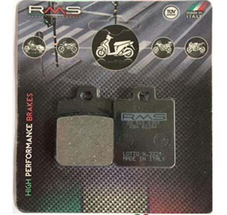 Sym Fiddle 3 125 Arka Fren Balata Rms İtaly