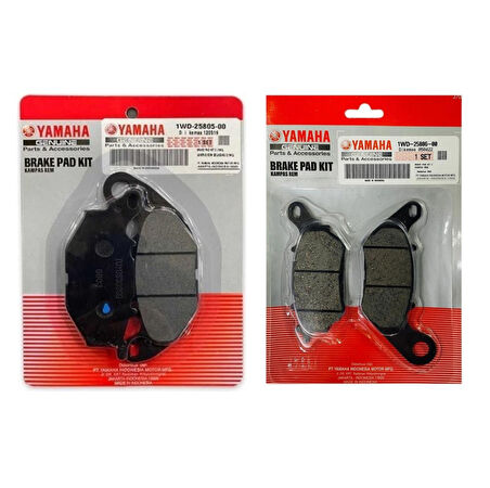 Yamaha  X-Max 125 Ön ve Arka Fren Balata Takım 