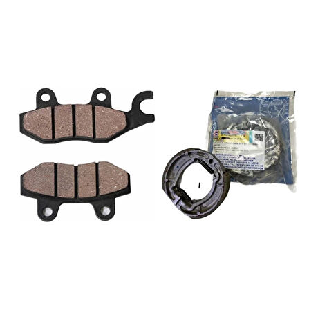 Tws Apache 150 Ön ve Arka Fren Balata Takım ORJ49