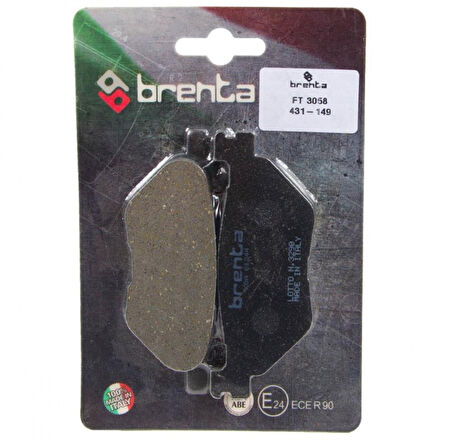 Yamaha XP 500 T-MAX ABS Arka Fren Balata  Brenta (made in italy)