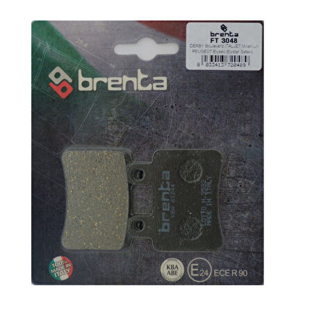 Peugeot JET FORCE 125 Arka Fren Balata  Brenta (made in italy)
