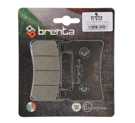 Honda CBR 600 F4 Ön Fren Balata  Brenta (made in italy)
