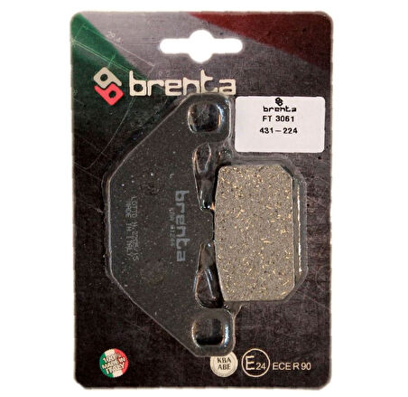 Kawasaki ZL 1000 Arka Fren Balata  Brenta (made in italy)