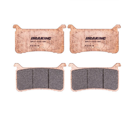 Braking 978Cm55 Sinterli Fren Balata 2 Takım M007673