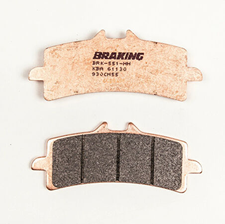 Mv Agusta F3 / Rc / Abs 800 2013-2018 Sinterli Ön Fren Balata Braking  M007713