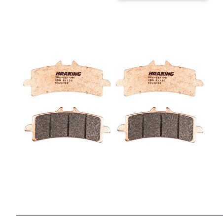 Suzukı Gsx-R 1000 2012-2021 Sinterli Ön Fren Balata Braking 2 Takım M007774