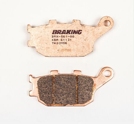 Suzukı Gsr 750 Sinterli Arka Fren Balata Braking  M007805