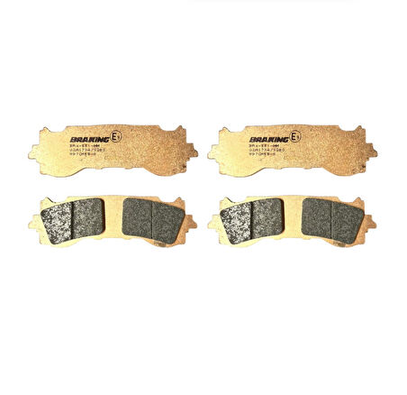 Honda Gl1800 Goldwıng 18-20 Sinterli Ön Fren Balata Braking 2 Takım M007837