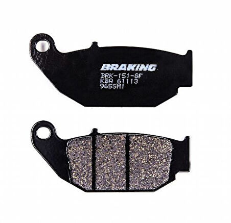 Honda Cbr 125 2011 Ve Sonrası  Arka Fren Balata Braking M007841