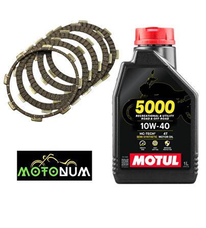 Kuba Tk-03 Balata Yağlı Bakım seti Motul 5000 10w40 M0308