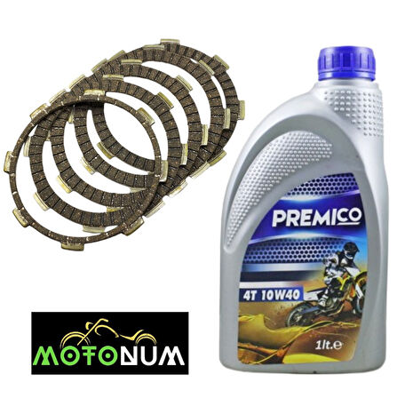 Mondial X-Treme Max 200İ Balata Yağlı Bakım seti Premico 10w40 M0609