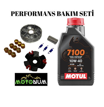 Rks Siesta Performans Ön Varyatör Yağlı Bakım seti Motul 7100 10w40 M1222