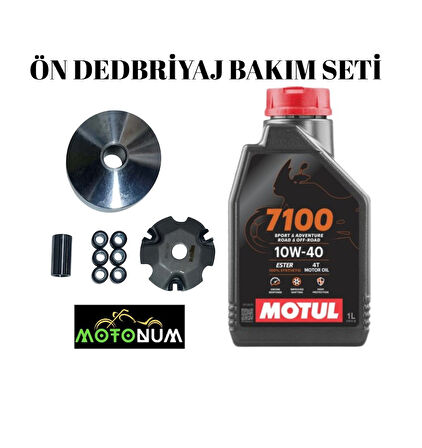 Scooter 50-80cc Yarım Ön Varyatör Yağlı Bakım seti Motul 7100 10w40 M1923